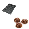 SILIKOMART Moule Silicone 77 Mini Charlottes Ø3,5 x H1,5 cm 8,5ml Professional Outlet