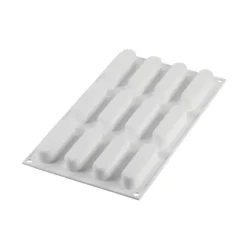 SILIKOMART Moule Silicone 12 Mini Eclairs Caroline 83 x 23 x h21 mm 30ml Professional Online
