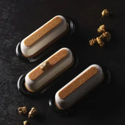 SILIKOMART Moule Silicone 12 Mini Eclairs Caroline 83 x 23 x h21 mm 30ml Professional Online