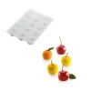 SILIKOMART Moule Silicone 15 Mini Pommes Ø39 x h30 mm 30ml Professional Hot