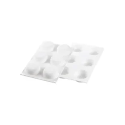 SILIKOMART Moule Silicone 6 Minis Moules à Manqué Ø67 x h27 mm 90ml Professional