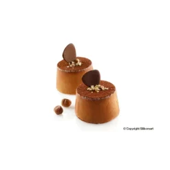 SILIKOMART Moule Silicone 24 Muffins Ø6,9 x h3,9 cm 122ml Professional Discount
