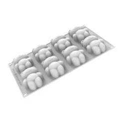 SILIKOMART Moule Silicone 8 Oursons 68 ml Professional