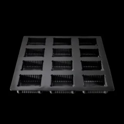 FLEXIPAN DEMARLE Moule Silicone 12 Petits Beurres 6,5 x 5,4 cm Hot