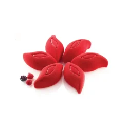 SILIKOMART Moule Silicone 6 Pétales de fleurs 11,4 x 5,7 cm 120ml Professional Discount