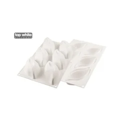 SILIKOMART Moule Silicone 6 Pétales de fleurs 11,4 x 5,7 cm 120ml Professional Discount