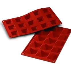 SILIKOMART Moule Silicone 15 Pyramides 3,6 cm x H 2,2 cm Best