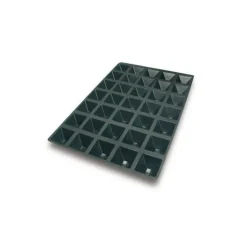 SILIKOMART Moule Silicone 35 Pyramides 6,5 x 6,5 x 3,5 cm 61ml Professional Outlet