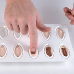 SILIKOMART Moule Silicone 12 Quenelles 6,3 x 2,9 cm 24ml Professional Outlet