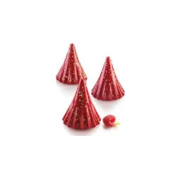 SILIKOMART Moule Silicone 8 Sapins Astro Ø6,7 cm x 7,9 cm Professional Best