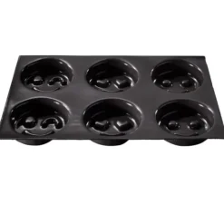 FLEXIPAN DEMARLE Moule Silicone 6 Smileys Ø 8 cm Clearance