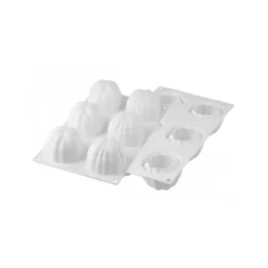 SILIKOMART Moule Silicone 6 Sphères Ø68 x h52 mm 120ml Professional Hot