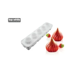 SILIKOMART Moule Silicone 5 Sphères Torsadées Russian Tale 125ml Professional Online