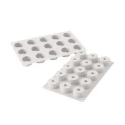 SILIKOMART Moule Silicone 15 Sushis Rolls 4 x 2,5 cm 29ml Professional New