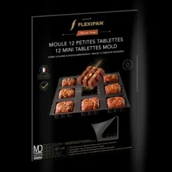 FLEXIPAN DEMARLE Moule Silicone 12 Tablettes 7 cm Best