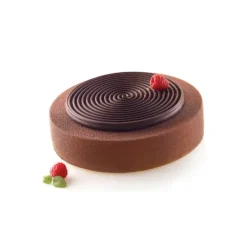 SILIKOMART Moule Silicone 2 Tourbillons 100ml Grand Modèle Professional Discount