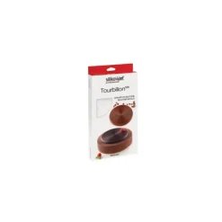 SILIKOMART Moule Silicone 2 Tourbillons 100ml Grand Modèle Professional Discount