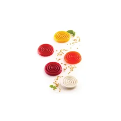 SILIKOMART Moule Silicone 15 Tourbillons 9ml Petit Modèle Professional