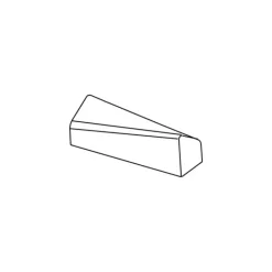 PAVOFLEX Moule Silicone Bande Vrillée 12 x 3,2 cm x H 3,8 cm (x20)
