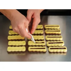 PAVONI Moule Silicone Barre Snack 9 x 3 cm x H 1,9 cm (x15) Clearance