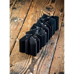 PAVONI Moule Silicone Bûche Acanto 25,1 x 8,3 cm x H 7,9 cm Best