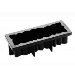 PAVONI Moule Silicone Bûche Acanto 25,1 x 8,3 cm x H 7,9 cm Best