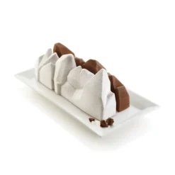 SILIKOMART Moule Silicone Bûche Artic 25 x 9,2 x H 8,7 cm Clearance