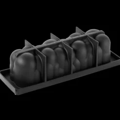 PAVONI Moule Silicone Bûche Atomic 25 x 8 cm x H 8 cm Hot