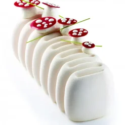 PAVONI Moule Silicone Bûche Crème 25 x 8,4 cm x H 7,5 cm Clearance