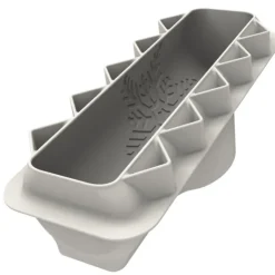 SILIKOMART Moule Silicone Bûche Flocon 25 x 8,1 x H 5,8 cm Discount