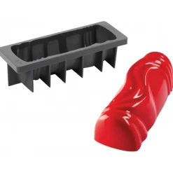 PAVONI Moule Silicone Bûche Lady 25 x 9 cm x H 7,5 cm Online