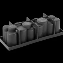 PAVONI Moule Silicone Bûche Pièces 25 x 8 cm x H 7,7 cm Clearance