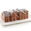 SILIKOMART Moule Silicone Bûche Winter Village 21,8 x 8,8 x H 8 cm Outlet