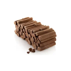 SILIKOMART Moule Silicone Bûche Woody 22 x 9 cm Professional Best