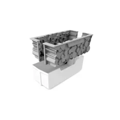 SILIKOMART Moule Silicone Bûche Woody 22 x 9 cm Professional Best