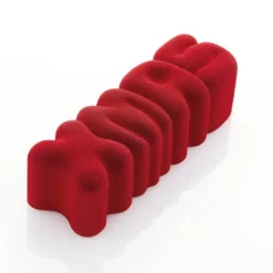 PAVONI Moule Silicone Bûche Xmas 25 x 8 cm x H 7,5 cm Best