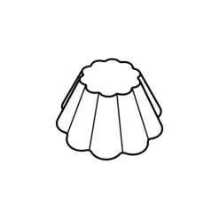 PAVOFLEX Moule Silicone Briochette Ø 7,9 cm x H 3,7 cm (x24) Sale