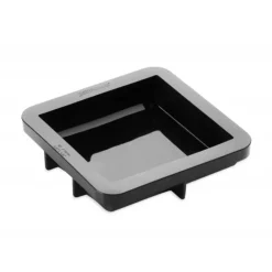 PAVONI Moule Silicone Carré Jupiter 16,7 x 15,8 cm x H 4 cm Hot