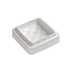 SILIKOMART Moule Silicone Carré Matelassé 160 mm Hot