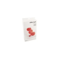SILIKOMART 3D DESIGN Moule Silicone Cerise 7.5 x 5 cm Hot