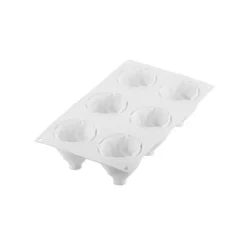 SILIKOMART Moule Silicone Chantilly Ø 7,3 cm x H 6,5 cm (x6) Professional Clearance