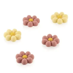 SILIKOMART Moule Silicone Chocolat Fleurs (x8) Easy Choc Online