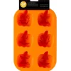 WILTON Moule Silicone Citrouille Halloween 6 Empreintes New