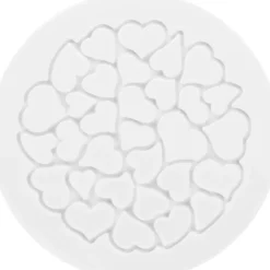 SILIKOMART Moule Silicone Coeur ⌀ 18 x H 0,25 cm Discount