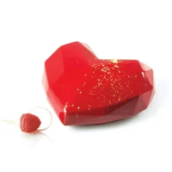 SILIKOMART Moule Silicone Coeur Origami 15x13,5 cm Professional Sale