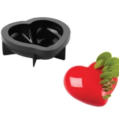 PAVONI Moule Silicone Coeur Passion 17,5 x 16,5 cm x H 5,8 cm Online
