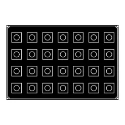 PAVOFLEX Moule Silicone Cube 5 cm x H 5 cm (x28) Online