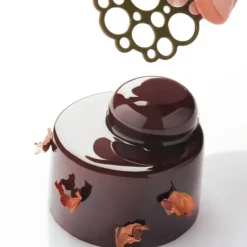 PAVONI Moule Silicone Décor Cercles Ø 5 x H 0,2 cm (x15) Hot