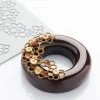 PAVONI Moule Silicone Décor Cercles 13,8 x 9,4 x H 0,2 (x3) Clearance