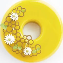 PAVONI Moule Silicone Décor Cercles 13,8 x 9,4 x H 0,2 (x3) Clearance